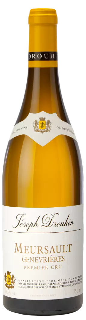 Photo d'une bouteille de vin blanc, présentée sur un fond blanc. Parfait en accompagnement d'un apéritif.