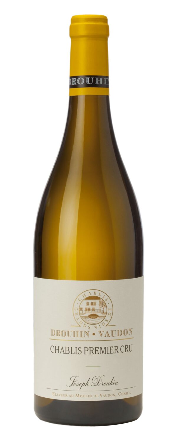 Photo d'une bouteille de vin blanc, présentée sur un fond blanc. Parfait en accompagnement d'un apéritif.