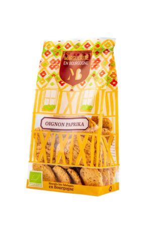 Photo d'un paquet de biscuit, présentée sur un fond blanc.