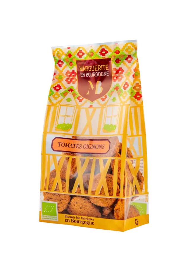 Photo d'un paquet de biscuit, présentée sur un fond blanc.