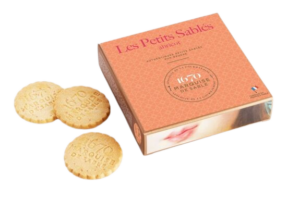 Photo d'un paquet de biscuit, présentée sur un fond blanc.