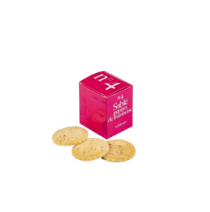 Photo d'un paquet de biscuit, présentée sur un fond blanc.