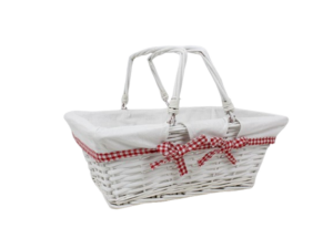 Photo d'un panier, présentée sur un fond blanc.