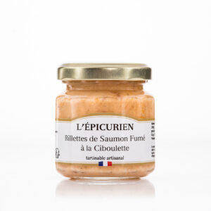 Photo d'un paquet d'une terrine, présentée sur un fond blanc.