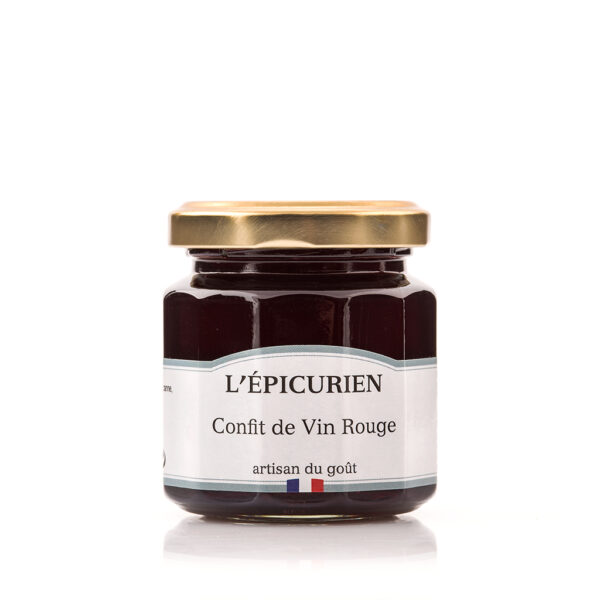 Photo d'un confit, présenté sur un fond blanc.