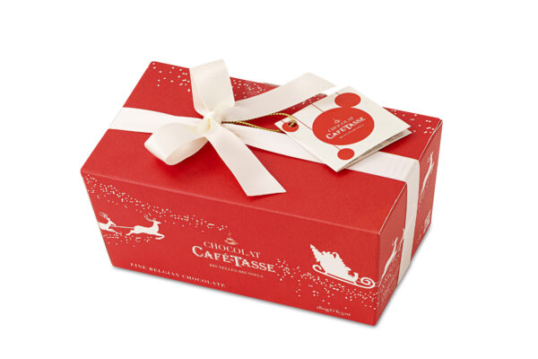 Photo d'un paquet de chocolat, présentée sur un fond blanc.