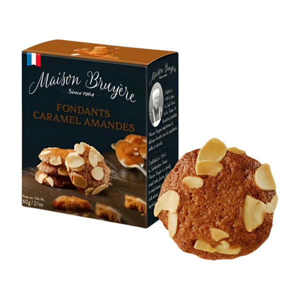 Photo d'un paquet de biscuit fondant, présentée sur un fond blanc.