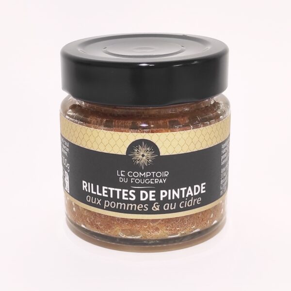 Photo d'une rillette, présentée sur un fond blanc. Parfait en accompagnement d'un apéritif.