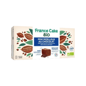 Photo d'un paquet de gâteau, présentée sur un fond blanc.