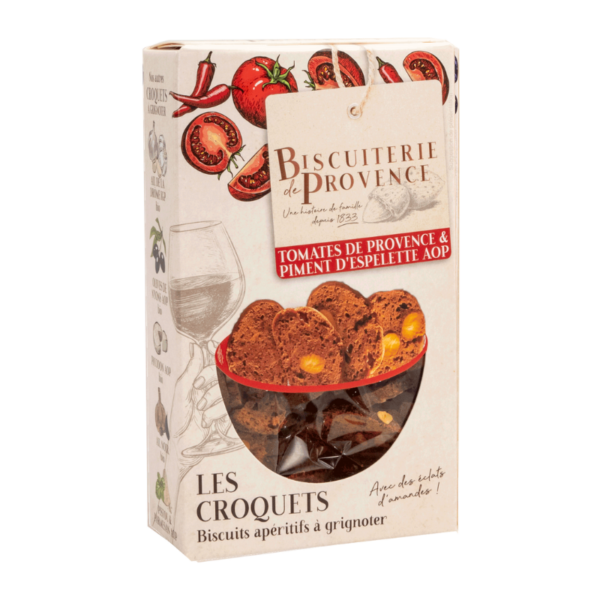 Photo d'un paquet de croquets, présenté sur un fond blanc.